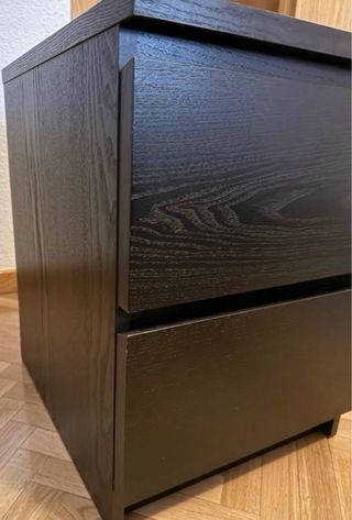 Pack 2 mesitas Ikea negras