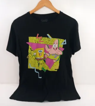 Camiseta Vintage Spongebob & Patrick