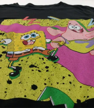 Camiseta Vintage Spongebob & Patrick
