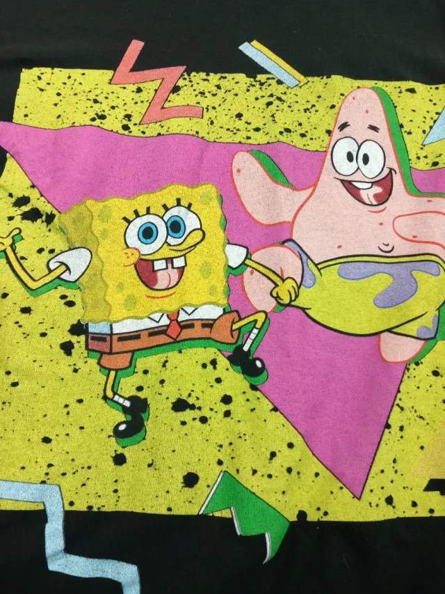 Camiseta Vintage Spongebob & Patrick