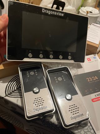 Sistema Videoportero Dragonsview 2 Cámaras wifi