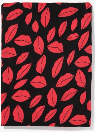 Pañuelo triangular  Zara Estampado Labios