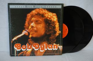 Bob Dylan Mitos Musicales Doble LP Vinilo