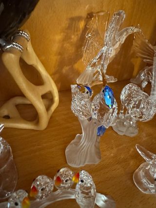 Figuras Cristal Swarovski Pájaros
