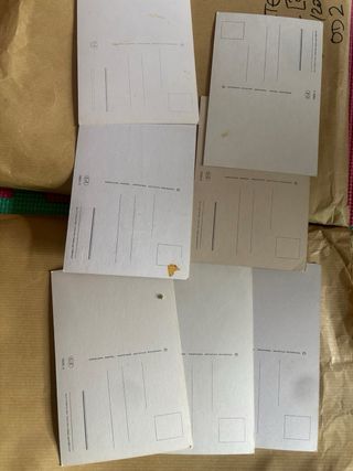 Lote de 6 postales antiguas Jean Varo