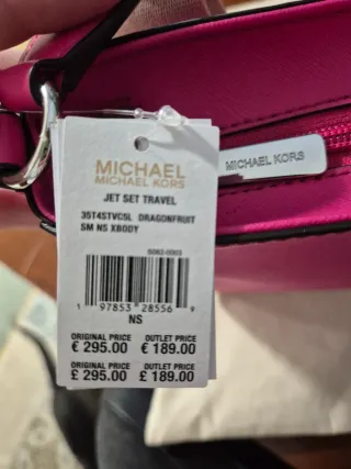 Bandolera Michael Kors Rosa