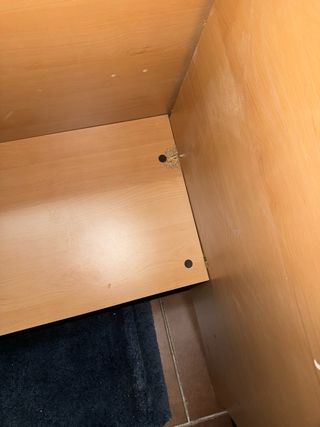 Mesa de escritorio de madera para despacho