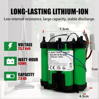 NUEVO! Batería Li-ion 25.2V 2500mAh para AEG QX9