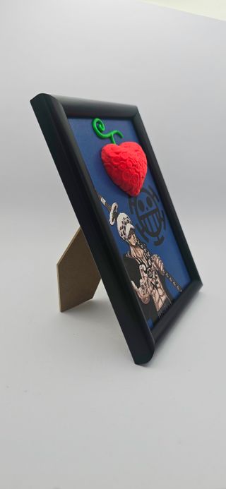 Quadro One Piece Trafalgar Law - Ope Ope - 3D