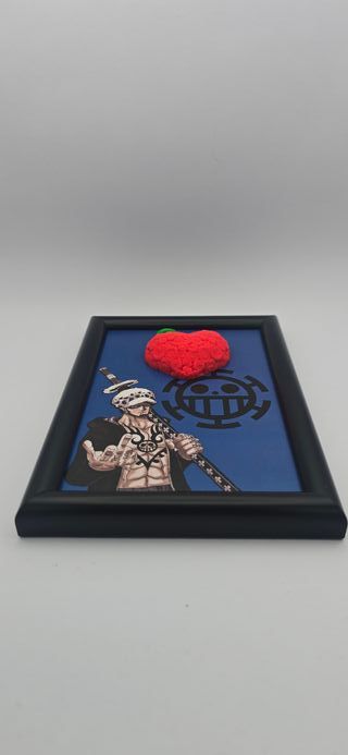 Quadro One Piece Trafalgar Law - Ope Ope - 3D