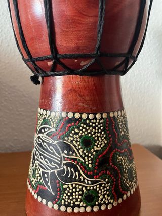 Tambor Djembé Decorado