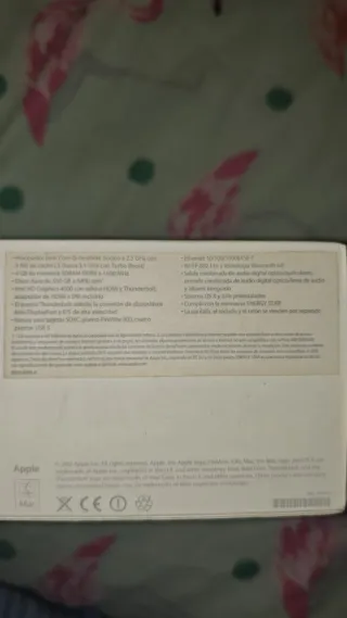 Mac Mini Apple 2012 Plata