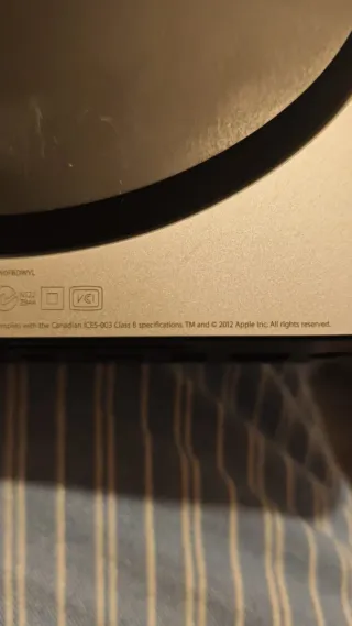 Mac Mini Apple 2012 Plata