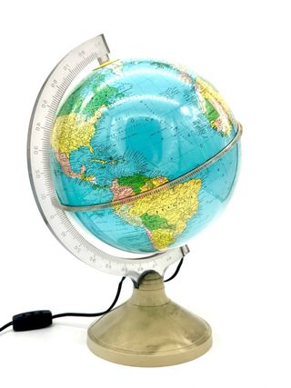 Mappamondo luminoso Rico Firenze anni '70