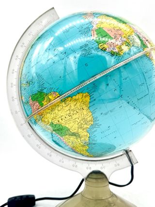 Mappamondo luminoso Rico Firenze anni '70