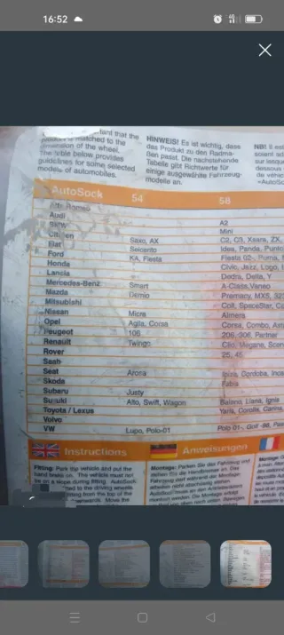 Fundas para neumáticos AutoSock