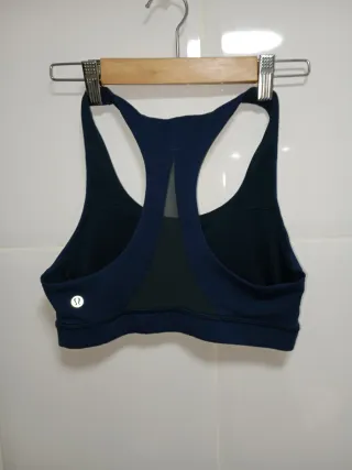 Sujetador deportivo LULULEMON  color azul