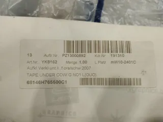 Carenado Lateral Izquierdo Hyosung GT125/250/650