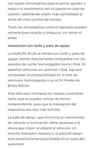 Silla Coche Britax Römer Dualfix (40-105cm)