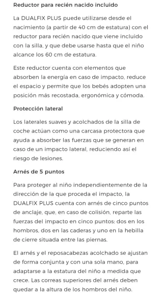 Silla Coche Britax Römer Dualfix (40-105cm)