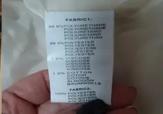 Pelliccia ecologica bianca taglia M