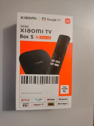 Xiaomi TV Box S 3a Gen 4K Ultra-HD (PRECINTADO)
