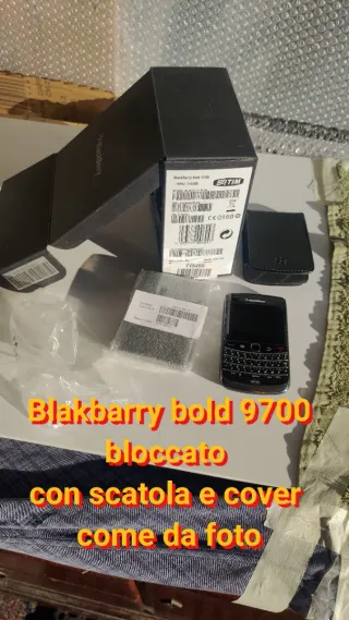 BlackBerry Bold 9700 nero