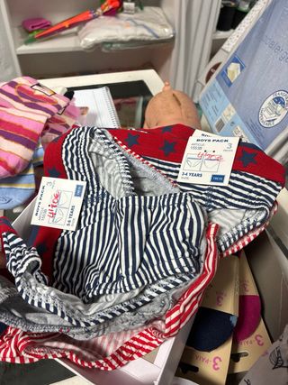 Lote Ropa Interior Niños/as (Braguitas y Calcetine