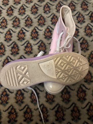 Zapatillas Converse Altas Rosas