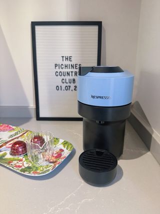 Cafetera Nespresso Vertuo Pop Azul