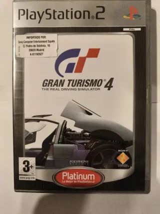 PS2 Gran Turismo 4 Platinum Juego
