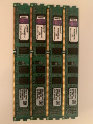4x Kingston DDR3 RAM 2GB