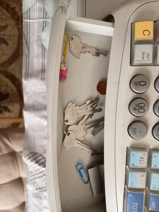 Caja Registradora Olivetti ECR 7700