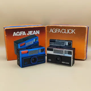 Lote 2 Cámaras Agfa Click y Jean