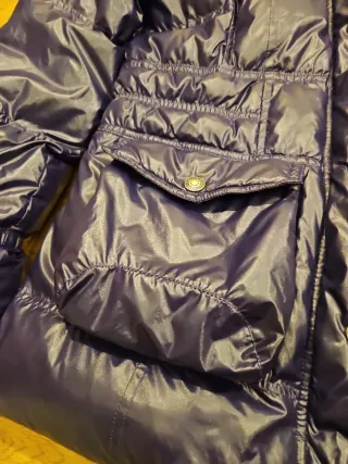 Piumino Calvin Klein Jeans Viola Vera Piuma