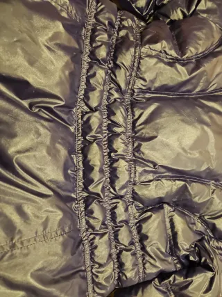 Piumino Calvin Klein Jeans Viola Vera Piuma