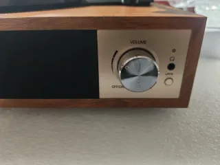 Tocadiscos Vintage Marrón Bluetooth