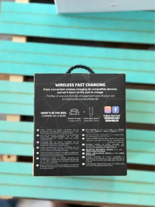 Cargador Inalámbrico Geométrico