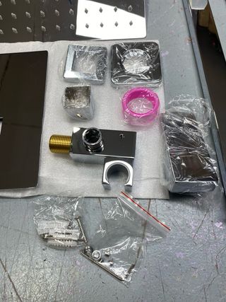 Ducha Empotrada VALAZ Cromada | Monocomando