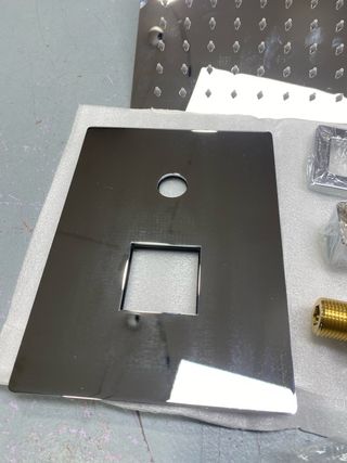 Ducha Empotrada VALAZ Cromada | Monocomando