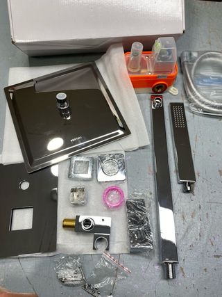 Ducha Empotrada VALAZ Cromada | Monocomando