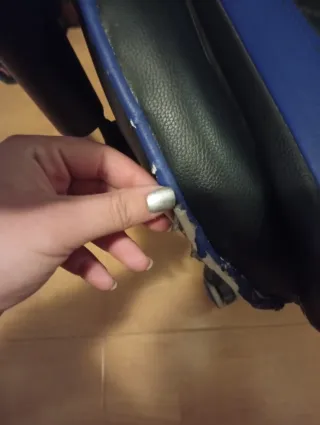 Silla Gaming THUNDERX3 Negra/Azul