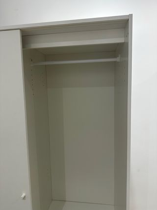 Armario KLEPPSTAD puertas correderas blanco