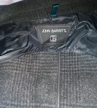 Cappotto JOHN BARRITT Uomo Grigio Taglia M