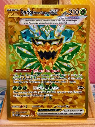 Ogerpon Máscara Turquesa EX 221/167 TWM ES