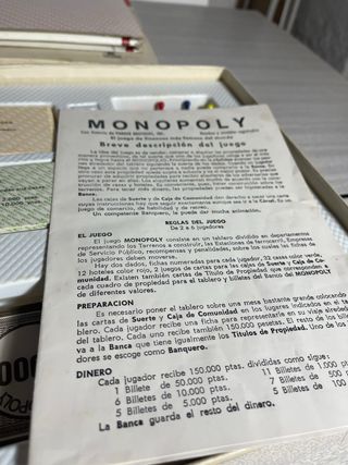 Monopoly Antiguo años 70