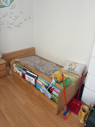 Cama Montessori Madera Maciza
