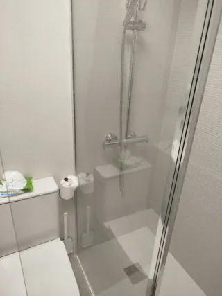 Cristal para alargar mampara de ducha