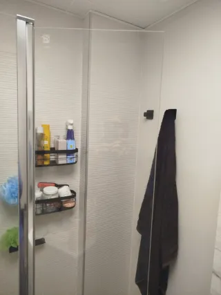 Cristal para alargar mampara de ducha