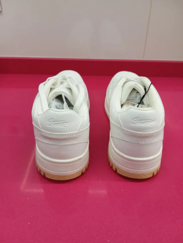 Zapatillas Pull&Bear blancas hombre